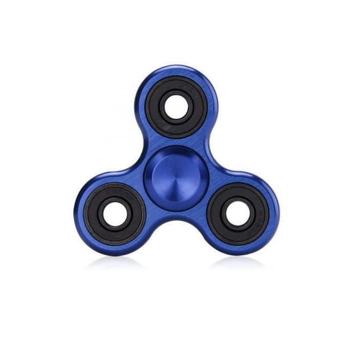 1234263 | FIDGET-SPINNER-AL-BU (Each) --- Promotional Items - Fidget Spinner - Blue Aluminium Body - Free running - Aluminium Body Game
