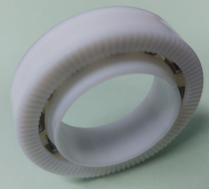 1136022 | 1568-PBT-316 (Each) --- Pool Equipment Bearings - 25.45x40.89 - 9.530 / 12.570 - Acetal Bearing