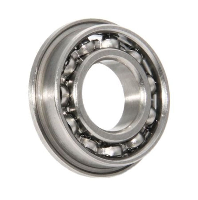 1052522 | SF684-MC3-AF12 (Each) --- Single Row Ball Bearings - 4x9x2.5 mm Flanged - Stainless Steel AISI 440C Bearing