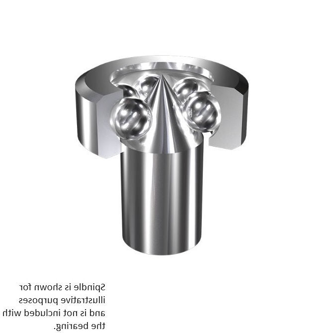 1064113 | BCF13 (PK-100) --- Pivot Bearings - 5.16x13x3.5 mm / 0.2 mm Without Inner Ring - Chrome Steel Bearing