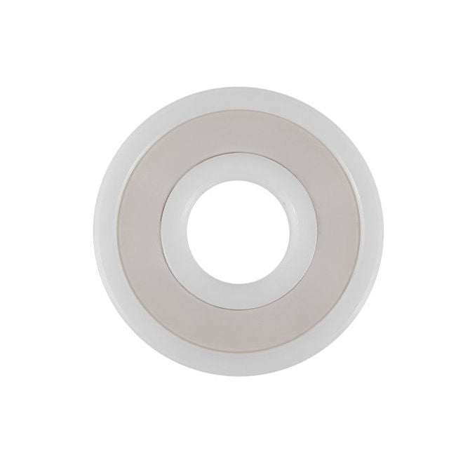 1091957 | CZR-6000-TTS-C3-TF-DRY (Each) --- Single Row Ball Bearings - 10x26x8 mm Unflanged - Ceramic Zirconia - PTFE Cage - PTFE Seals Bearing