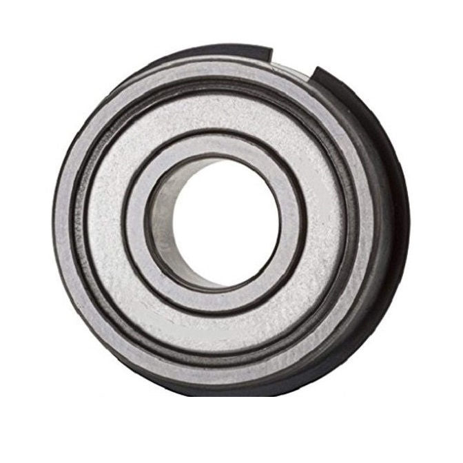 1116333 | 6303-Z-NR (Each) --- Single Row Ball Bearings - 17x47x14 mm with Snap Ring - Chrome Steel SAE 52100 Bearing