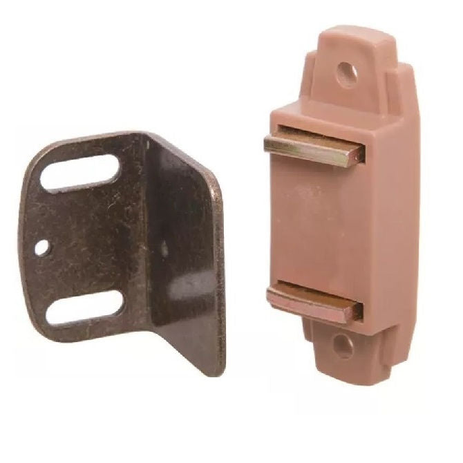 1233489 | AN-181RS (Each) --- Magnetic Screw On Catches - Catch 33.325x19.05 mm - Plastic - Tan Catch