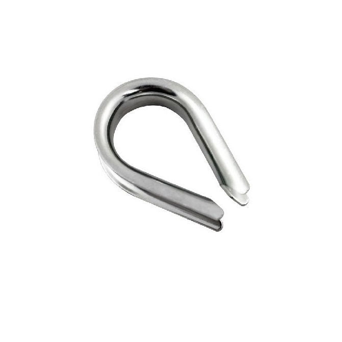 1083609 | TH-021 (PK-500) --- Thimbles Cable Attachments - 1.19 - 1.98 23.813x8.611 mm - Stainless Steel Attachment