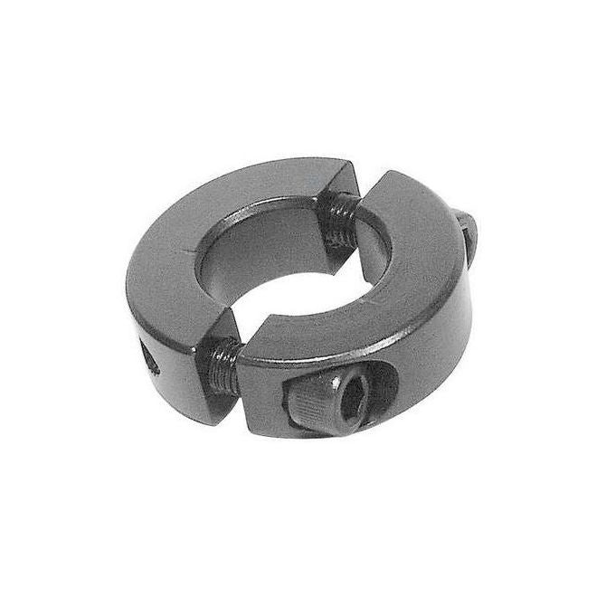 1077207 | COL-00794-017-08-2C-CS (Each) --- Shaft Collars - 7.938x17.5x7.9 mm Clamp Type - Steel, Black Oxide Coated Collar