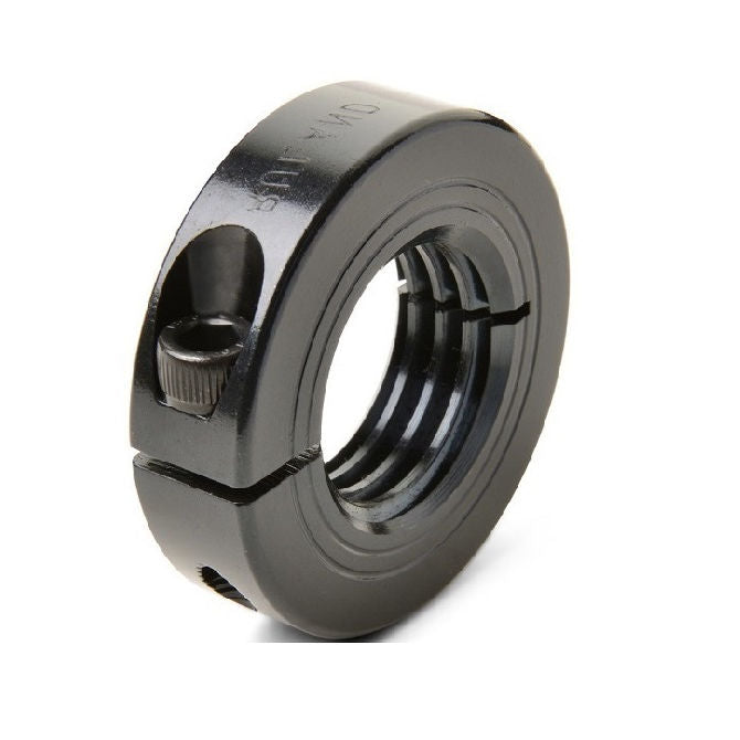 1086671 | COT-00953C-022-09-CS (Each) --- Threaded Collars - 3/8-16 UNC - 9.53mm - 22.225x8.731 mm Clamp Type - Steel Collar