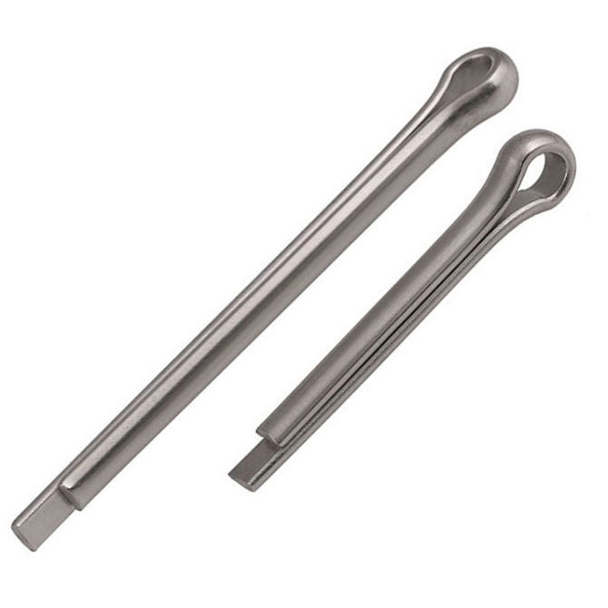 1048150 | PC032-0450-4 (PK-10) --- Split Pins - 3.2x45x2.9 mm - Stainless Steel 304 Similar to A2 or 18-8 HRB80 Pin