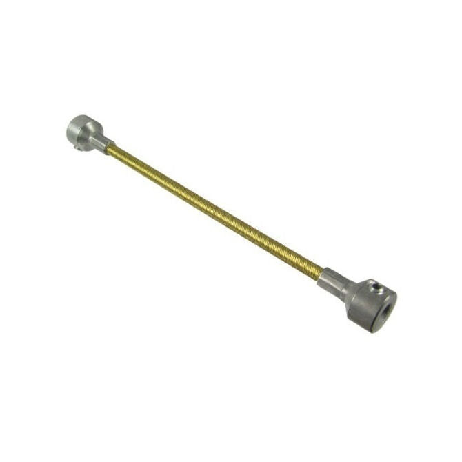 1070643 | CP-064-064-25-0203-FS (Each) --- Coupling Ends Flexible Shafts - 6.35x6.35x203.2 mm Open - Plated Steel with Vinyl Cover Shaft