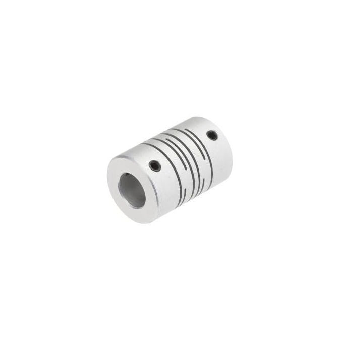 1043904 | CP-030-030-08-014-H-SL-ALP (Each) --- Helical and Slit Couplings - 3x3x8 mm Standard - Anodized Aluminium Coupling