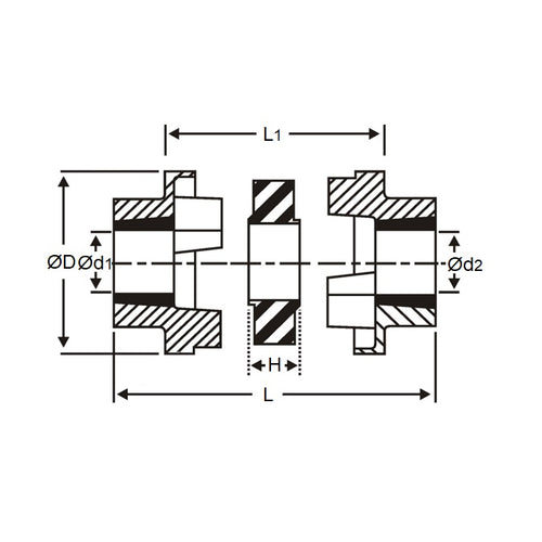 CP-100-HUB-J-HRC-69Diagram