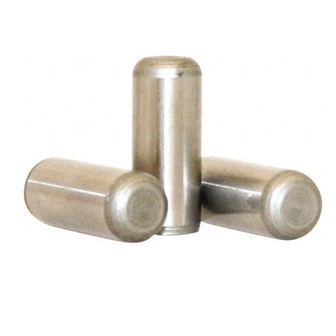 1050915 | DP039-025-416-1 (PK-5) --- Dowel Pins - 3.969x25.4 Standard - Stainless Steel AISI 416 Rc 36-42 Pin