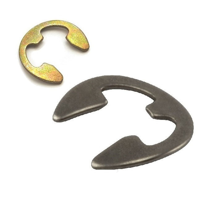 1094782 | ECB-0087-0111-S15 (Each) --- E-Clips Retaining Rings - 11.11x8.74x0.89 mm Bowed - Stainless Steel Grade PH15-7 Mo E-Clip