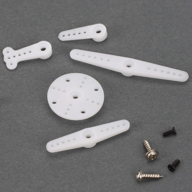 1223030 | EFLRSA100 (Set) --- E Flite Parts Hobby - Servo Arm Blade 400 and Blade CX3 - Standard Arm, Fine Spline, Suit S0 Servo