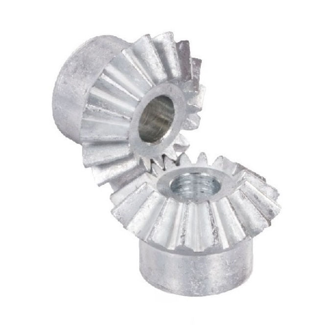 1113302 | GM-016-M1-060-ZD (PK-2) --- Mitre Gears - 16 tooth - 16x6 mm Module 1 - Die Cast Zinc - Commercial Gear