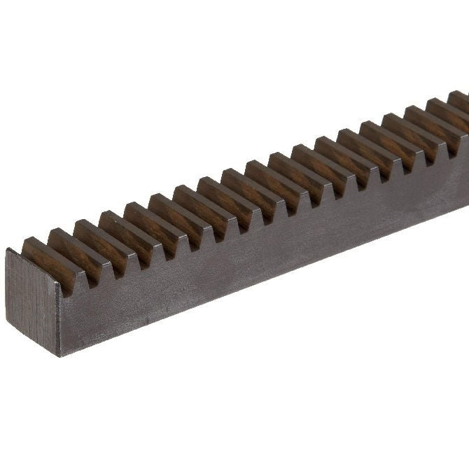 1231420 | GR-M2-20-0500-20-C (Each) --- Rack Gears - 500x20x20 mm Metric - Carbon Steel Gear