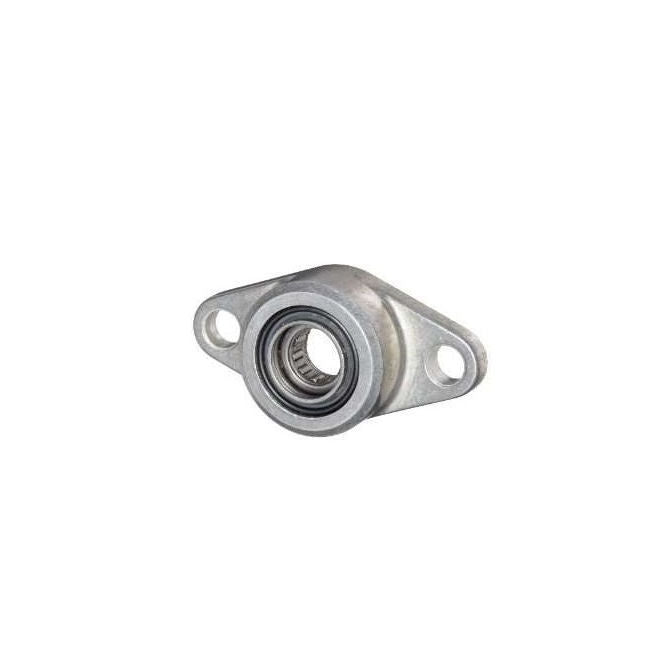 1109096 | HF3-15M-N (Each) --- Flanged 2 Bolt Housing and Bearing Assembly - 15x63.5x82.5 mm Aligning - Steel