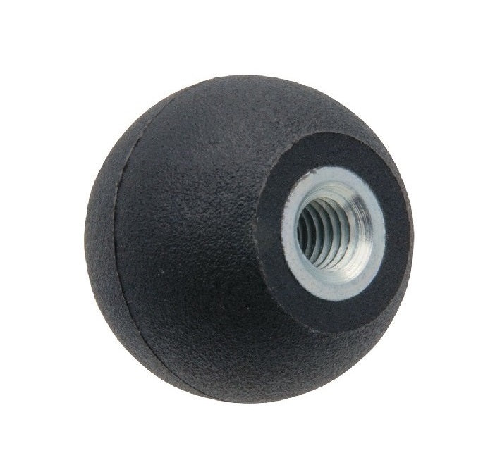 1104269 | KF127F-035-TPH-IN-A (Each) --- Ball Knobs - 1/2-20 UNF - 12.7mm - 34.93 - - Female Threaded - Phenolic Knob