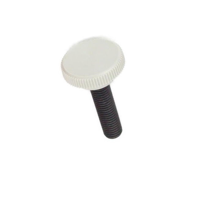 1072726 | KM064C-025-3810-KNU-G (PK-10) --- Thumb Knobs - 1/4-20 UNC - 6.35mm - 25.4x38.1 mm Male With Cap Screw - Plastic Knob