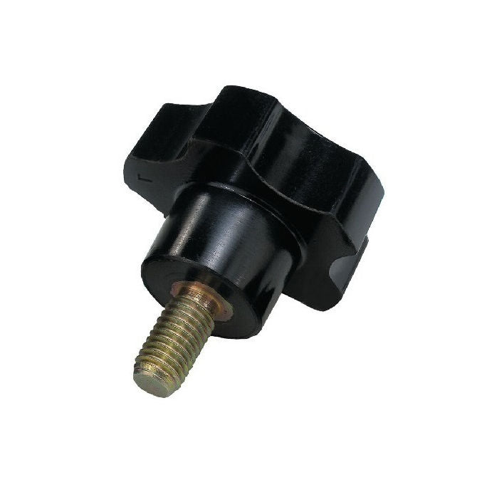 1082503 | KM080M-050-5L24 (Each) --- Lobe Knobs - M8 - 8x1.25mm - 50x24 mm Five Lobe - Steel Knob