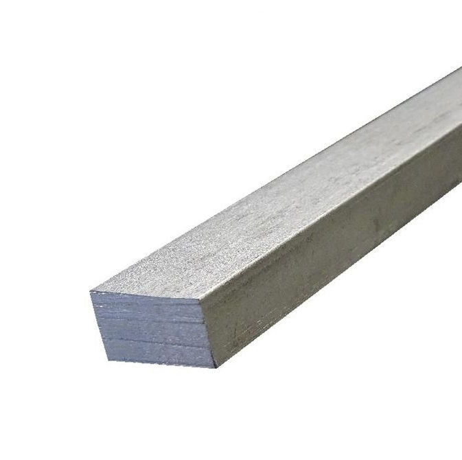 1080443 | 2R-0080-0120-0300-KS3U (Each) --- Rectangular Keysteel Lengths - 8x12x300 mm - Stainless Steel 303 Similar to A2, 304, 18-8