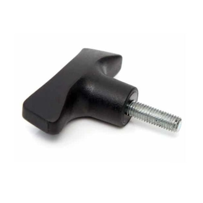 1082848 | KM080M-070-W (Each) --- Wing Knobs - M8 - 8x1.25mm - 70x30 mm Male - Plastic Knob