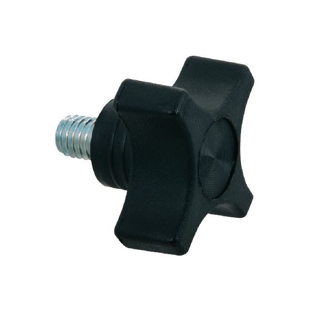 1103080 | KM127C-057-CS-PH51 (Each) --- Cross Knobs - 1/2-13 UNC - 12.7mm - 57.15x50.8 mm Male - Plated Steel Knob