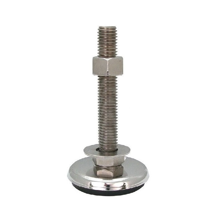 1193301 | MAV-113-01-102-3 (Each) --- Anti-Vibration Mounts - 113.4 Kg 1/2-13 UNC - 12.7mm - 101.6 mm 303 Stainless Steel - Stainless Steel 303 PV Similar to A2, 304, 18-8 Mount