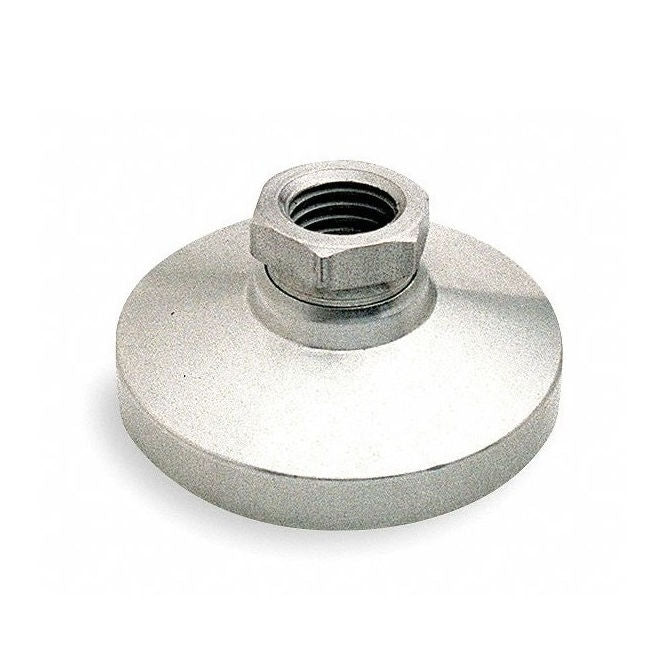 1102884 | MLF-127C-S6 (Each) --- Levelling Socket Mounts - 1/2-13 UNC - 12.7mm - 47.6x28.6 mm Standard - Stainless Steel 316 Similar to A4, 18-10 Mount
