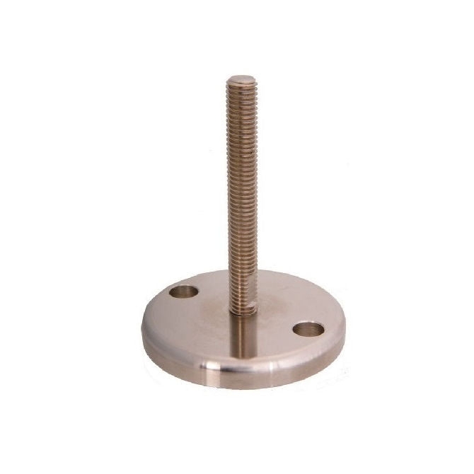 1103605 | MLM-6030-102B-127C-S4-H-110 (Each) --- Levelling Studded Mounts - 1/2-13 UNC - 12.7mm - 110x11.9 mm Hygienic - Stainless Steel 304 Similar to A2, 18-8 HRB80 Mount
