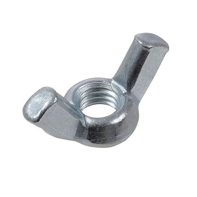 1104330 | NT127F-WG-S4 (PK-25) --- Wing Nuts - 1/2-20 UNF - 12.7mm - - - - - Stainless Steel 304 Similar to A2, 18-8 HRB80 Nut