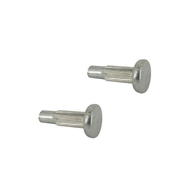 1042115 | HDP025-10F (PK-20) --- Hammer Drive Pins - 2.5x10x2.56 mm Flat Head - Carbon Steel Pin