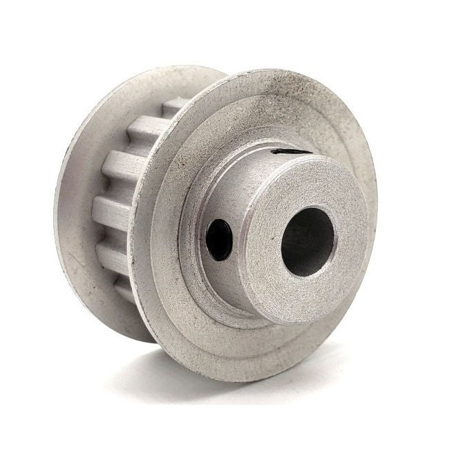1107856 | P-050H-015-150FF-AL-G-060 (Each) --- Metric Timing Pulleys - 15 tooth - 15x6 mm 5mm Pitch - Aluminium Pulley