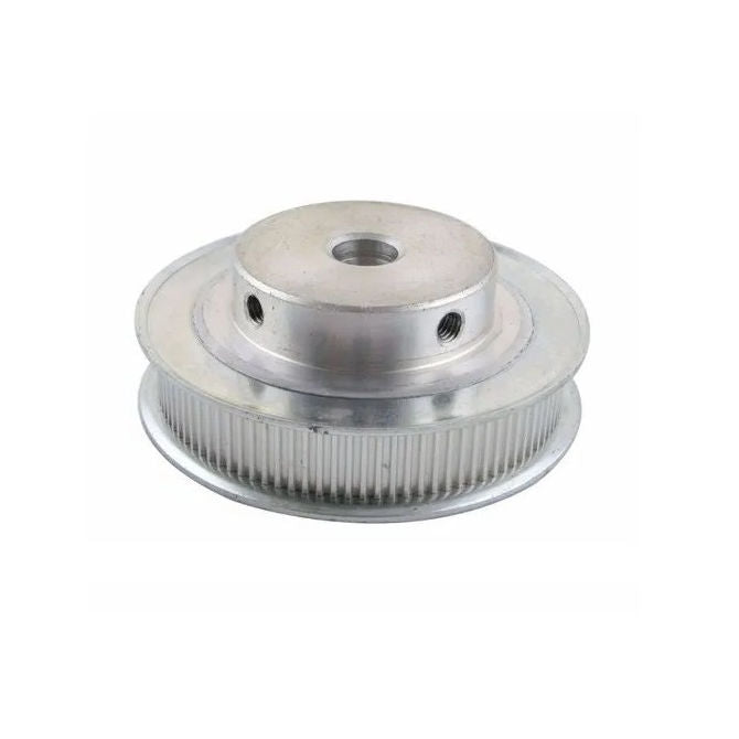 1157565 | P-020G-045-030FF-AL-G-064 (Each) --- Metric Timing Pulleys - 45 tooth - 3x6.35 mm 2mm Pitch - Aluminium Pulley