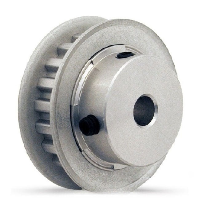 1144570 | P-050H-032-090FF-AL-G-080 (Each) --- Metric Timing Pulleys - 32 tooth - 9x8 mm 5mm Pitch - Aluminium Pulley