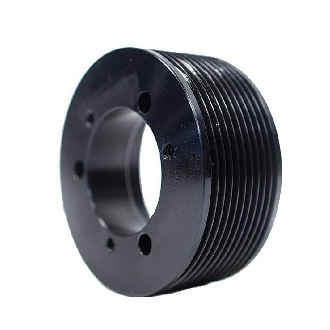 1163303 | PPV-J-051-QJA (Each) --- Poly V Pulleys - 50.8 mm - 6 - 51.56 J Section - Steel - Black Oxide Pulley