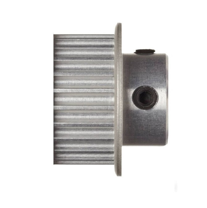 1122545 | P-050H-020-090SF-AL-G-060 (Each) --- Metric Timing Pulleys - 20 tooth - 9x6 mm 5mm Pitch - Aluminium Pulley