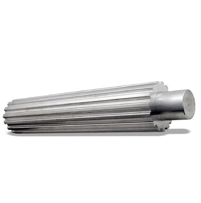 1093401 | P-050T-010-125A (Each) --- Metric Timing Stock Pulleys - 10 tooth - 125x15.05 mm 5mm Pitch - Aluminium Pulley