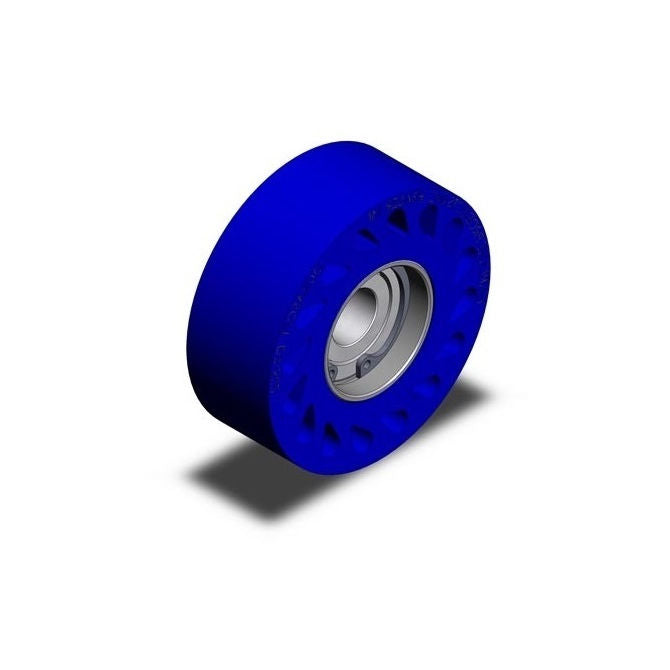 1171264 | DR-9502-60UR-BPC (Each) --- Durasoft Shaft Mount Rollers - 63.5x23.34 - None Urethane With Ball Bearing - Polyurethane Roller