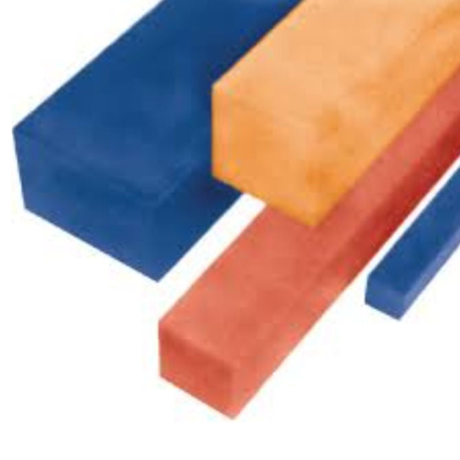1121572 | 4R-0191-1219-U90B (Each) --- Square Bar Rod - 19.05 mm - 1219 - Polyurethane 90A