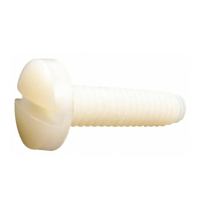 1040674 | SC022C-005-BD-SL-N (PK-20) --- Binder Head Screws - 2-56 UNC - 2.18mm - 4.8 mm - Nylon - Zytel 101 - Slotted Screw