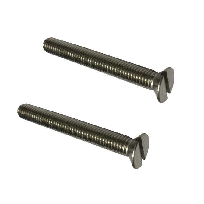 1037804 | SK015F-010-SL-S4 (PK-10) --- Countersunk Screws - 0-80 UNF - 1.52mm - 9.5 mm - 304 Stainless Slotted Screw