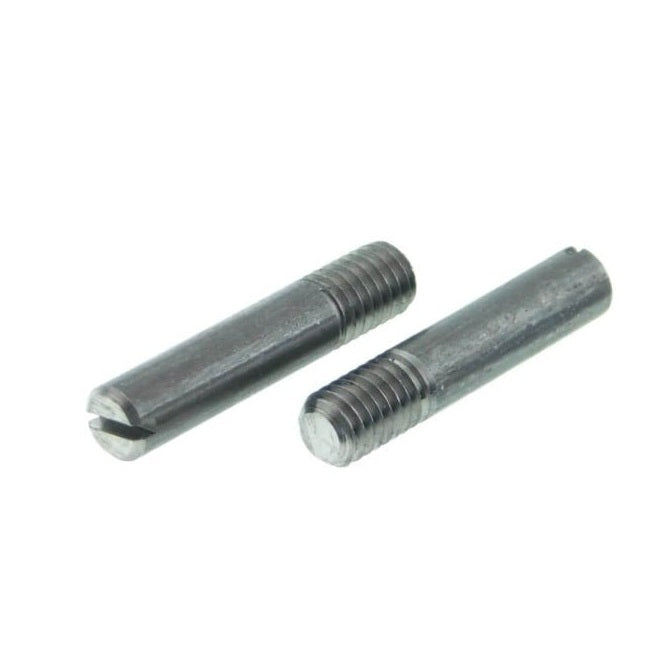 1067028 | SS060M-0160-ASP (PK-2) --- Partial Thread Slotted Set Screws - M6 - 6x1mm - 16 mm - Steel Alloy, Rockwell B75 Screw