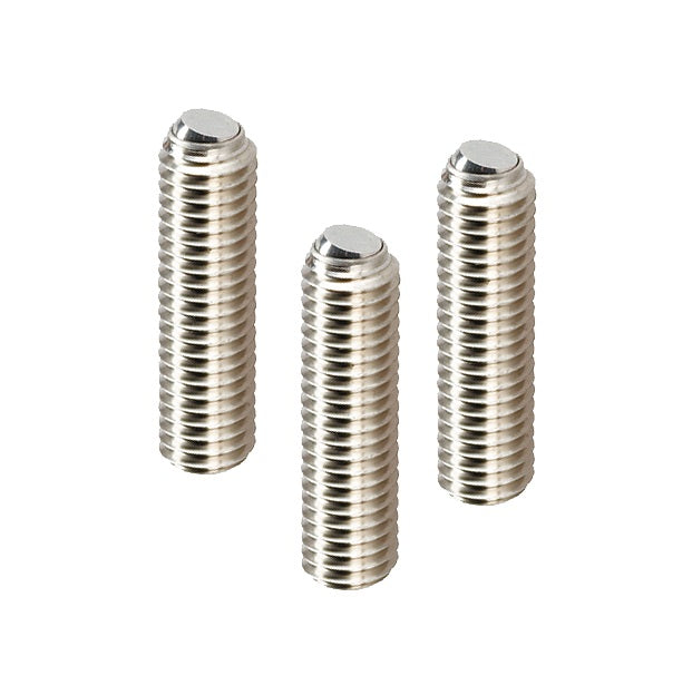 1098970 | SS120M-0400-S4-FB (Each) --- Flat Tip Aligning Socket Set Screws - M12 - 12x1.75mm - 40 mm - Aligning Flat Tip - 304 Stainless Steel A2, 18-8 with 440C Stainless HRC 50-55 tip Screw