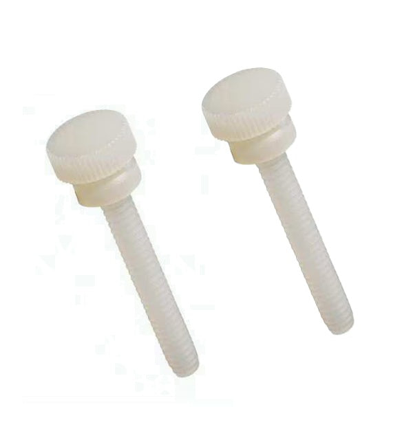 1085791 | THS095C-013-K-NY-WF (PK-10) --- Thumb Screws - 3/8-16 UNC - 9.53mm - 12.7x17.46 mm Knurled - Nylon Polyamide 6/6 Screw