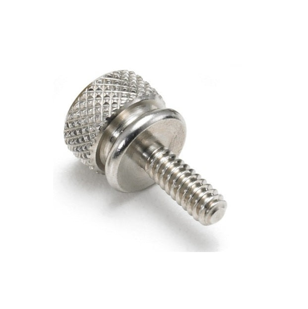 1049977 | THS035C-010-K-SS-WF (Each) --- Thumb Screws - 6-32 UNC - 3.5mm - 9.53x17.46 mm Knurled - Stainless Steel Screw