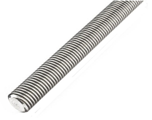 1102526 | PTGSG-12X3-01-R-1000-ES (Per Length) --- 12x3 mm - Right Hand - Stainless Steel 304 Similar to A2, 18-8 HRB80 Leadscrew