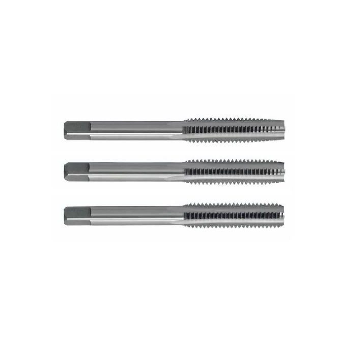 1057079 | TPC-048C-ST3-H (Set) --- Threading Tools - 10-24 UNC - 4.76mm - 1.058 mm / 24 TPI - Set of 3 Hand Taps - High Speed Carbon Steel Tap