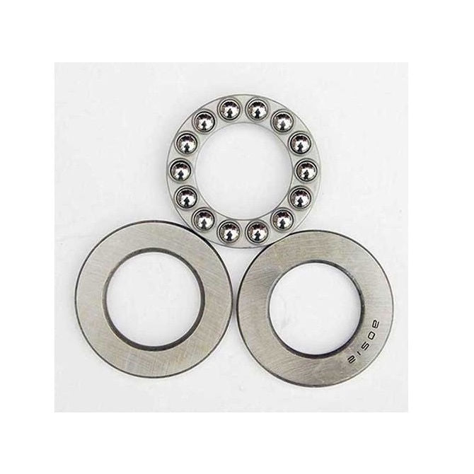 1052553 | T-0040-0090-F (Each) --- Thrust Ball Bearings - 4x9x4 mm / 4 mm Flat - Chrome Steel Bearing