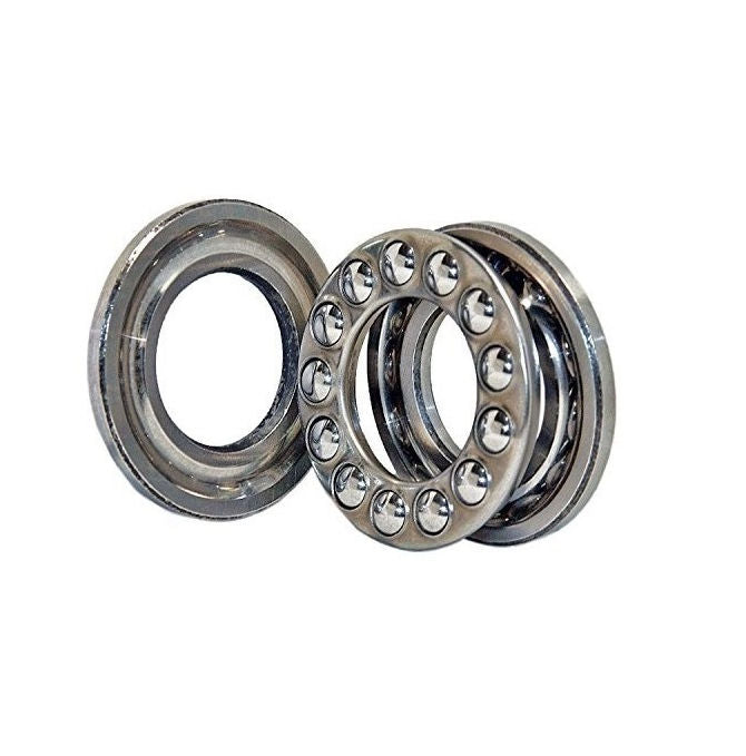 1108806 | T-0150-0320-G-51202-440C-ECO (Each) --- Thrust Ball Bearings - 15x32x12 mm / 17 mm Grooved - Stainless Steel AISI 440C Bearing