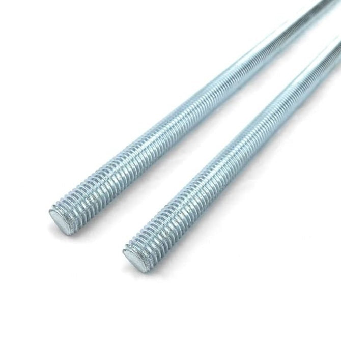 1075401 | AT064W-0914-MZ (Each) --- Allthread Threaded Rod - 1/4-20 BSW - 6.35mm - 1.270 mm / 20 TPI 914.4 mm - Zinc Plated Mild Steel